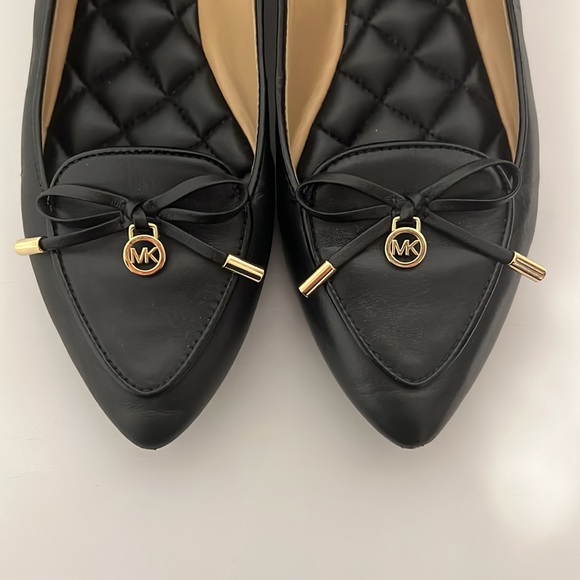 Black Michael Kors Flats - Picture 3 of 4